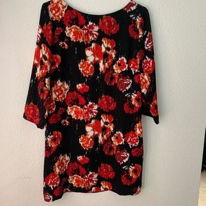 Tildon long sleeve shift dress
